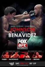 Watch UFC On Fox Johnson vs Benavidez II 9movies