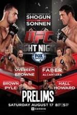 Watch UFC Fight Night 26 Preliminary Fights 9movies