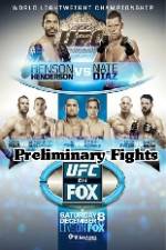 Watch UFC On Fox Henderson vs Diaz Preliminary Fights 9movies