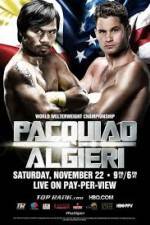 Watch Manny Pacquiao vs Chris Algieri 9movies