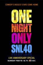 Watch Saturday Night Live 40th Anniversary Special 9movies