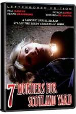 Watch Seven Murders for Scotland Yard 9movies