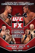 Watch UFC on FX 5 Browne Vs Bigfoot 9movies